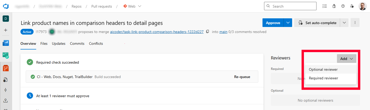 Assigning Mr. RIGANTI as a reviewer